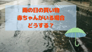 赤ちゃんと梅雨の散歩どうする 雨の日の過ごし方や便利グッズを紹介 すくハピらいふ